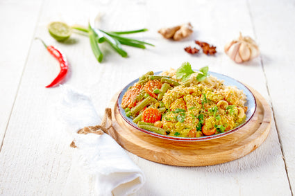 Thaise viscurry met basmatirijst